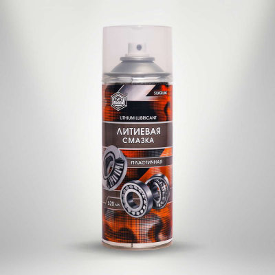 Смазка литиевая пластичная (аэрозоль) 520 мл AGAT SL0304