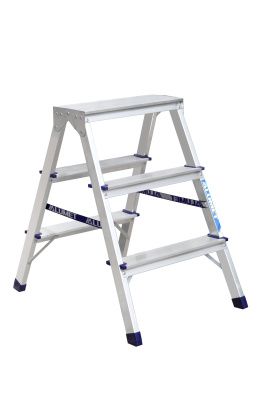 Стремянка бытовая Алюмет двухсторонняя А7203