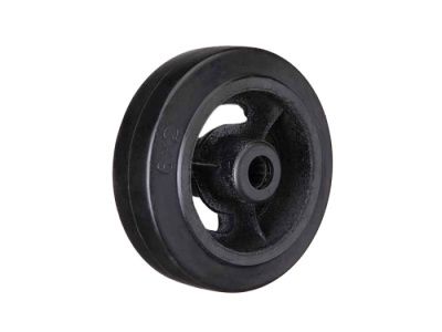 Колесо большегрузное D 80 200 мм резина на ось (N) TOR 1045651