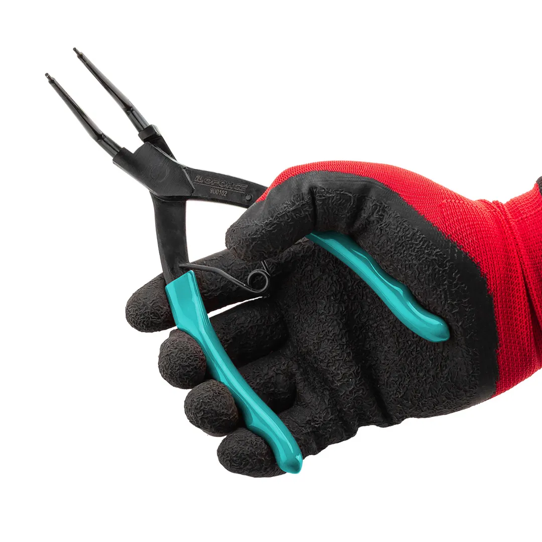 Съемник внутрених стопорных колец изогнутый 90° 200 мм, глубина 56 мм ILOforce IF-9U0102