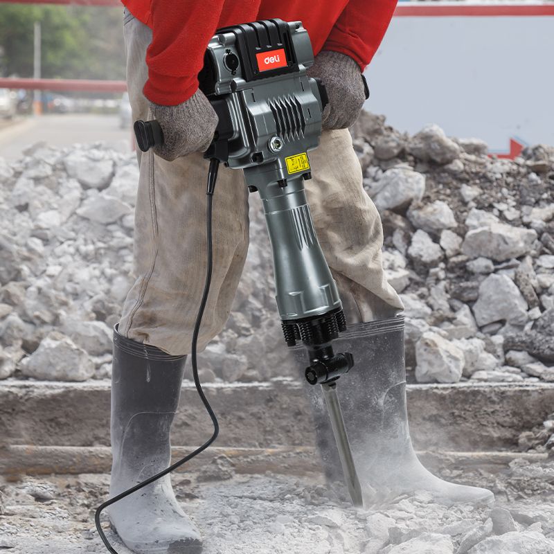 Молоток отбойный Deli RS EDE-DG30-1E 2100 Вт, 85 Дж, 1650 уд/мин, кейс