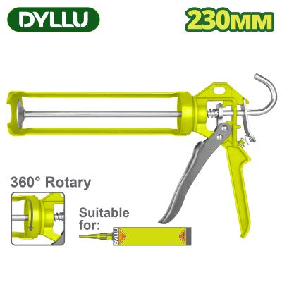 Пистолет для герметика 230 мм DYLLU DTCG4109