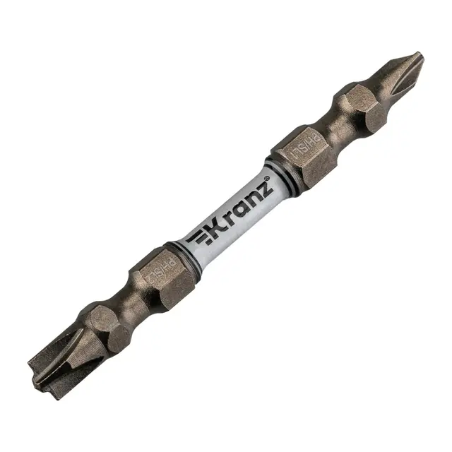 Бита для шуруповерта PH/SL1 x PH/SL2х65 мм, 2 шт/уп