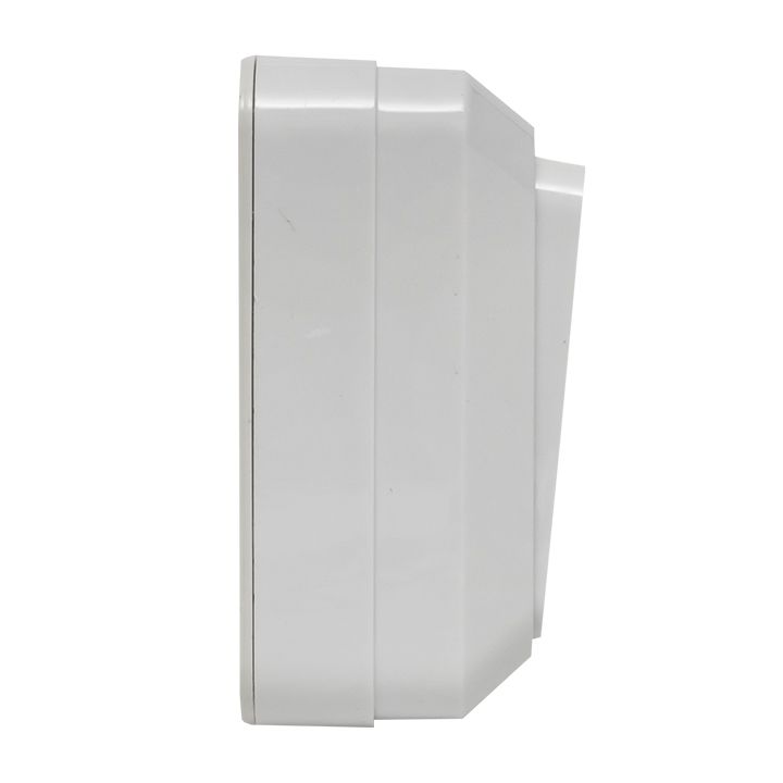 Рим Выключатель 2-клавишный с индикатором 10А белый EKF ENV10-123-10