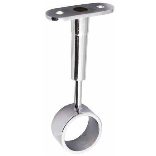 Держатель дистанционный проходной трубы d25 (936) с регуляцией, хром AKS 14209