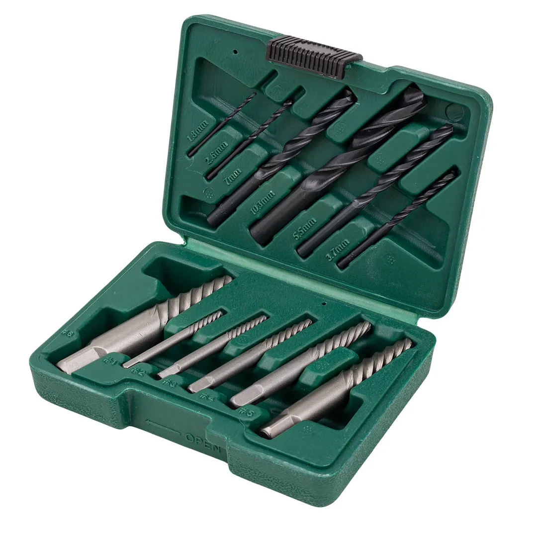 Набор экстракторов резьбы и сверл 12 пр RockForce RF-924U12