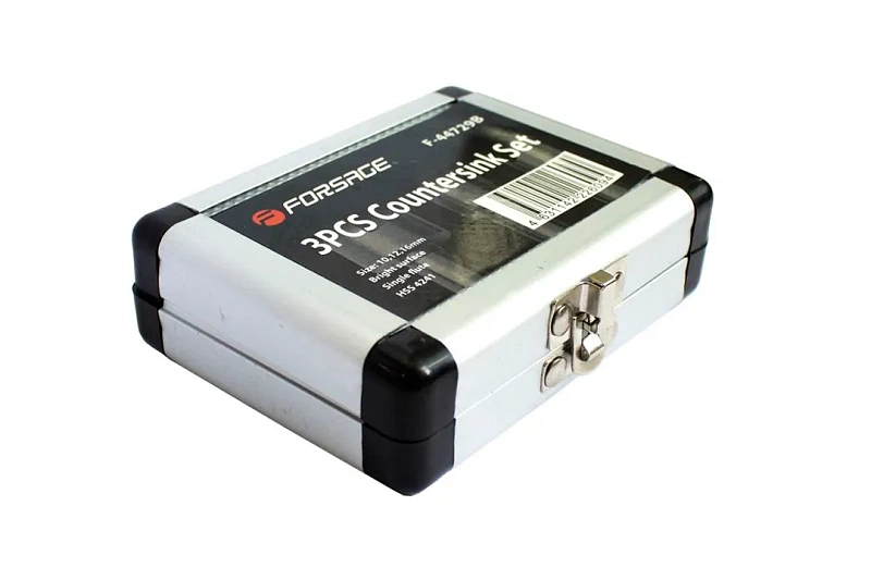 Набор зенкеров 10, 12, 16 мм 3 пр Forsage F-44729B