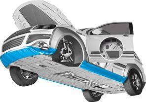 Антигравийное защитное покрытие, 1 кг., цвет серый WUMAX 1892075002