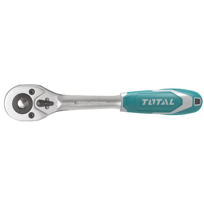 Трещотка реверсивная 1/4" TOTAL THT106146