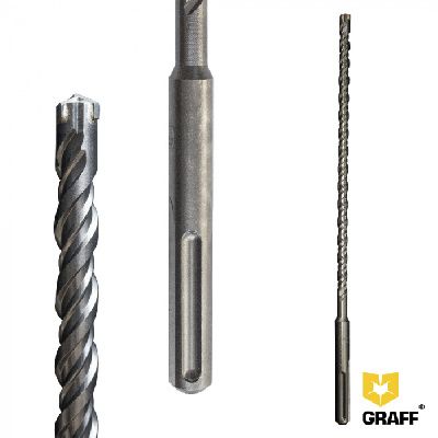 Бур (сверло) по бетону 12x370x500 мм SDS-max GRAFF 6412500