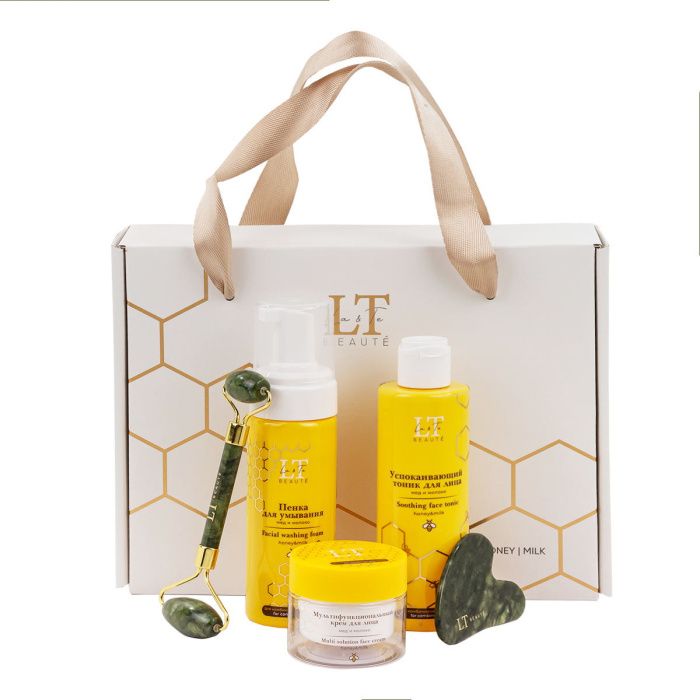 Набор "Мед и молоко" для комбинированной кожи лица La and Te beaute LT-Hm3
