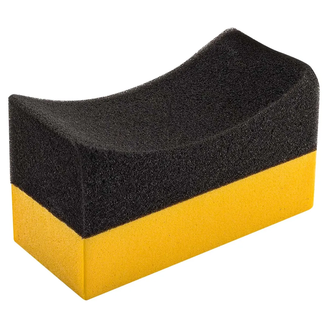 Губка-аппликатор для колес и шин автомобиля 100х55х35 мм, полиэстер/EVA WMC TOOLS WMC-CWS3920