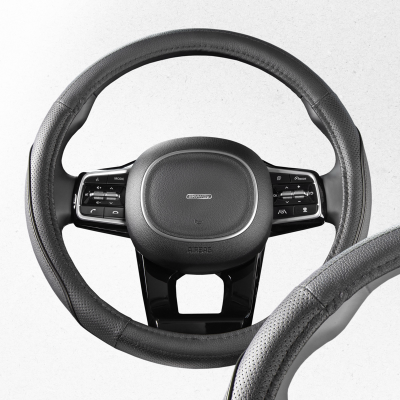 Оплетка экокожа M Combo-14 Черная SKYWAY S01102477