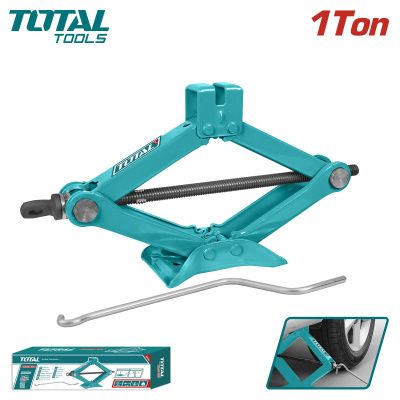Домкрат винтовой (ромбический) 1 т, 88-380 мм TOTAL THT101011