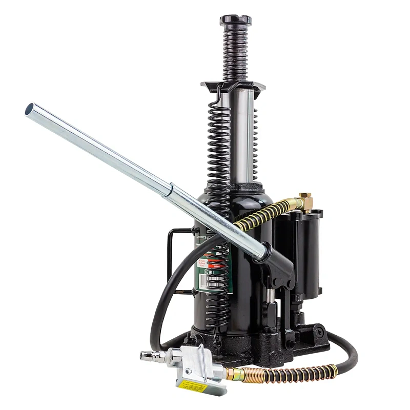 Домкрат бутылочный, пневмогидравлический 20 т, 265-510 мм RockForce RF-1600-2