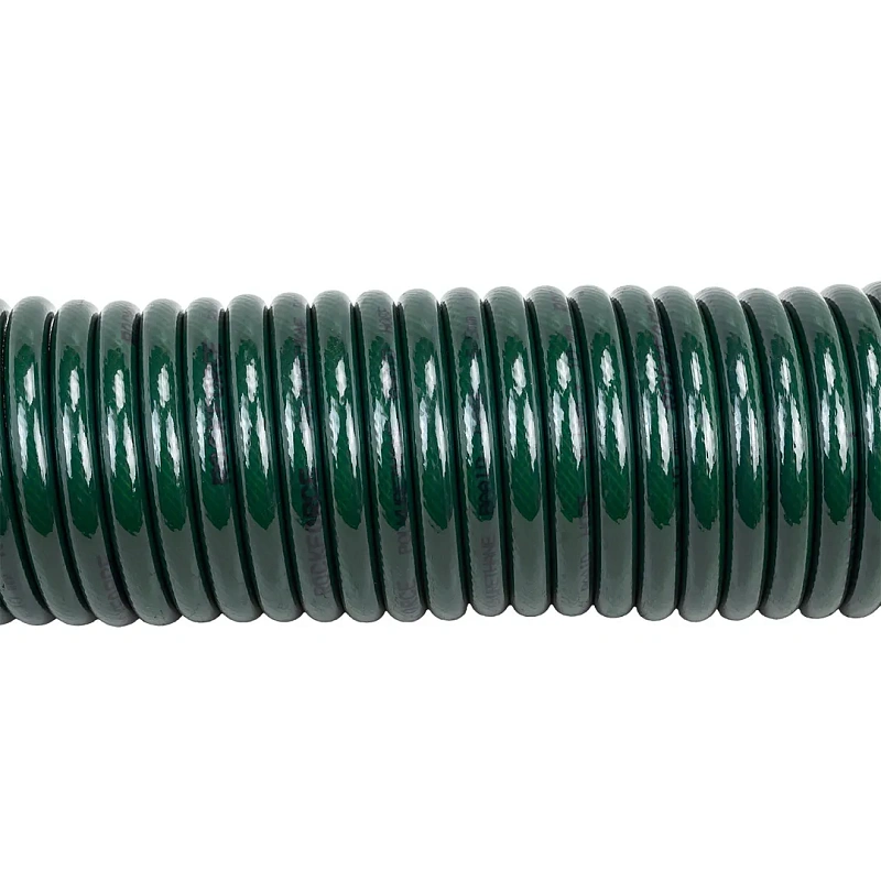 Шланг витой полиуретановый 6.5х10 мм, 15 м, с резьбовыми наконечниками 1/4'', 15бар, раб. t -20 до +60°С RockForce RF-AHC-48C