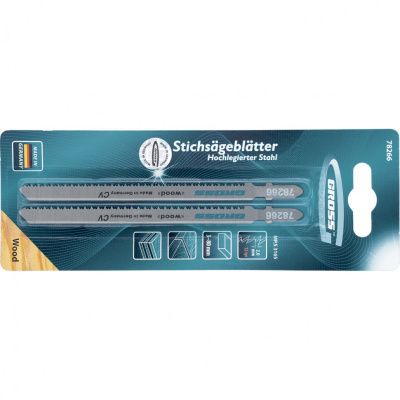 Полотна для электролобзика по дереву, 2 шт, (3165) Gross 78266