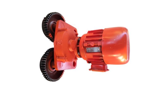 Тележка для балок подвесных концевых 1-2-3 т 0,4кВт приводная TOR 1004480