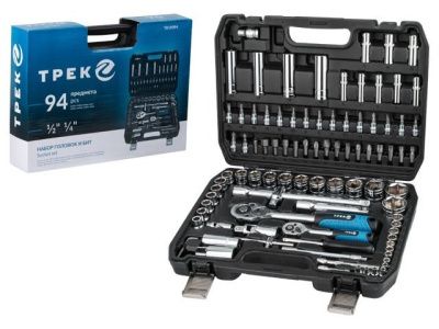 Набор инструментов 94 пр. 1/4"&1/2" 6-гр. ТРЕК TR19094