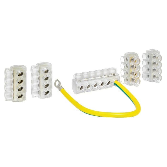 Комплект клеммников SV15,5 4x KE10,1 + 1x KE10,3 (Al 10-35 / Cu 1,5-25) для сетей уличного освещения EKF PROxima sv-15.5