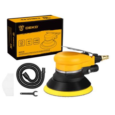 Пневмошлифмашина орбитальная DKOS125 DEKO 063-4381