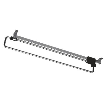 Выдвижная вешалка L-250, хром/черный AKS 113676