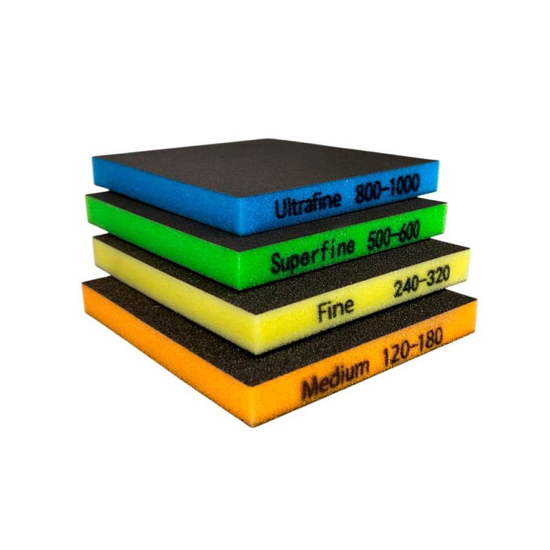 Губка двухсторонняя 120х98х13 мм Ultrafine (P800-1000) HOREX SS-UF