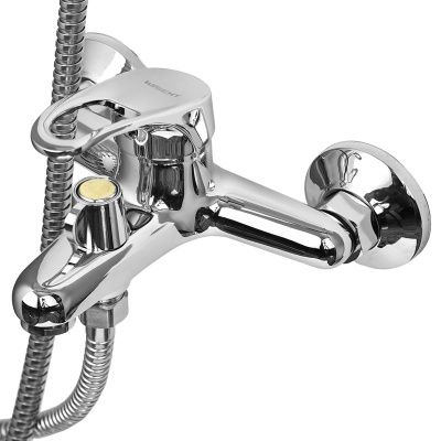 Смеситель для ванны, цинк, хром Wisent W30215