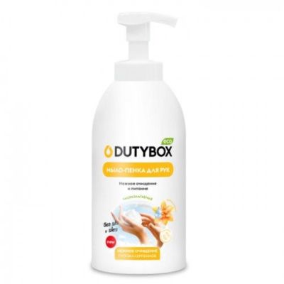 Мыло-пена Dutybox Hands, Ваниль, экологичное, 500 мл