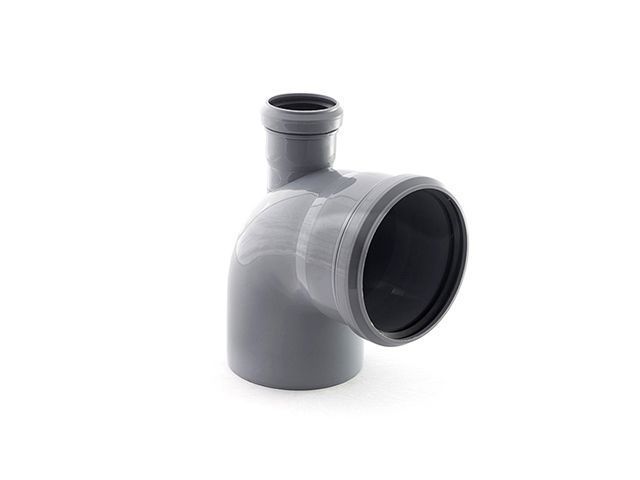 Отвод 110/50х87 вых.вверх РТП, для внутренней канализации РосТурПласт 36651