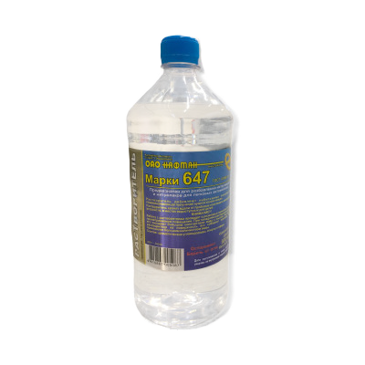 Растворитель марки 647 в 0,9 л. NAFTAN 29769
