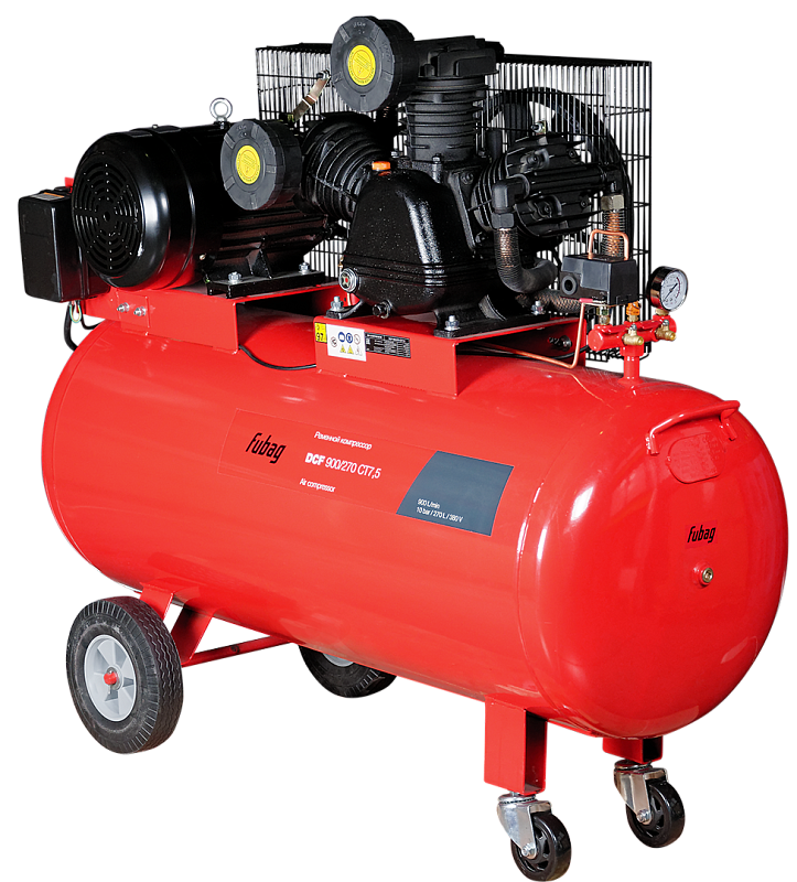 Компрессор масляный ременной 270 л двухступенчатый DCF-900/270 CT7.5 Fubag 29838339