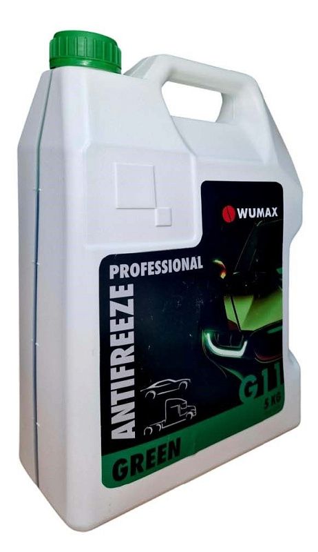Антифриз ANTIFREEZE PROFESSIONAL G11, зелёный, 5 кг., WUMAX 1861600305