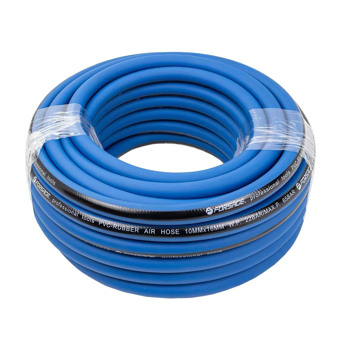Шланг резиновый воздушный армированный 10х16 мм, 15 м Forsage F-AHC-52L