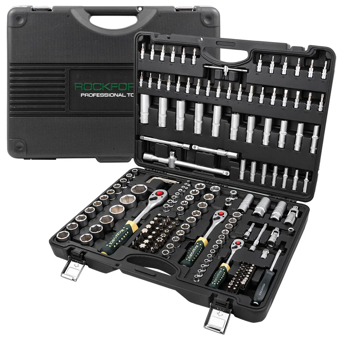 Набор инструментов 179 пр 1/4''&3/8''&1/2'' 6-гр RockForce RF-41793-5