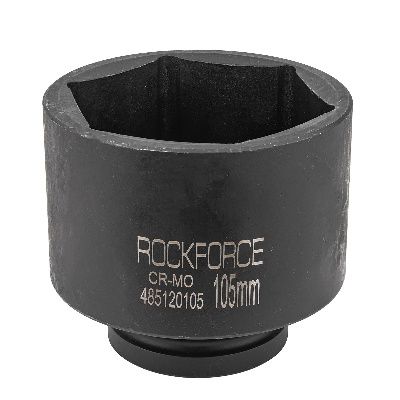 Глубокая ударная головка 1", 105 мм, 6-гр. RockForce RF-485120105