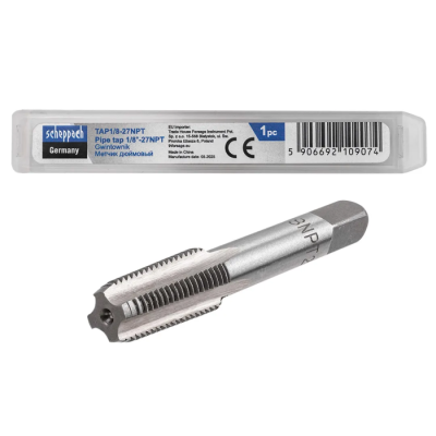 Метчик 1/8-27NPT дюйм. Scheppach Sch-TAP1/8-27NPT