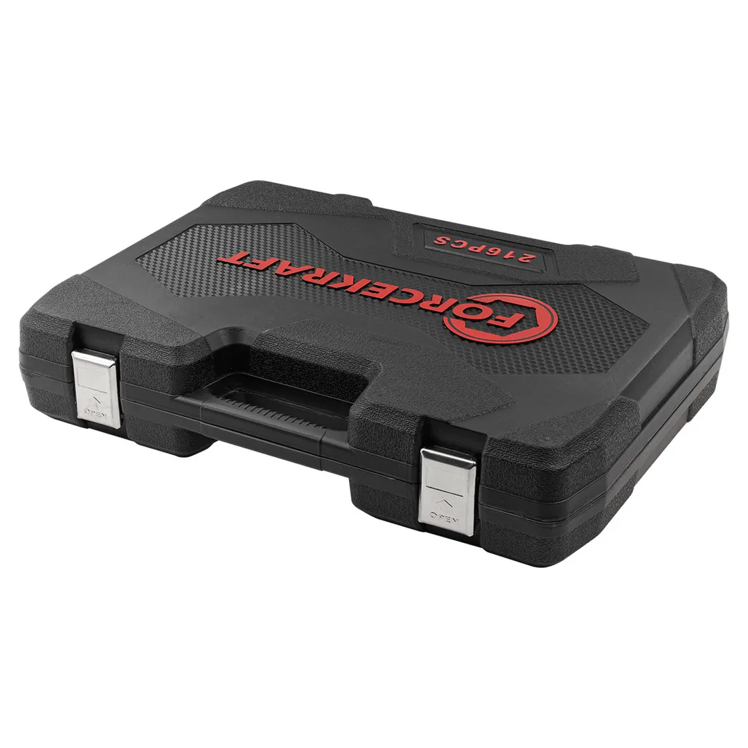 Набор инструментов 216 пр 1/4''&3/8''&1/2'' 6-гр ForceKraft FK-38841-8