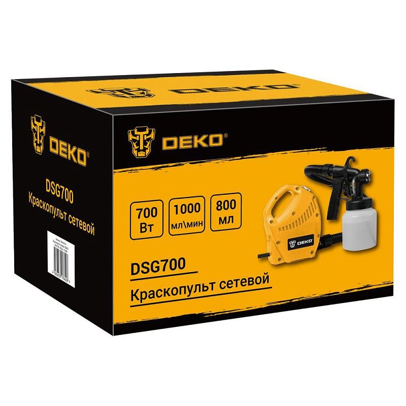 Краскопульт электрический DSG700 DEKO 084-0014