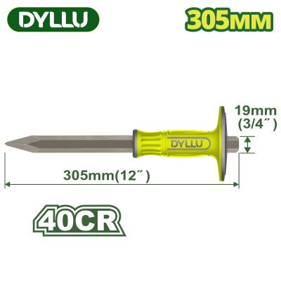 Зубило 305x19x4 мм с протектором DYLLU DTCC2314