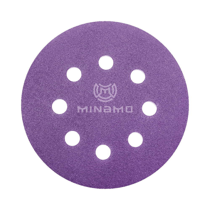 Круг шлифовальный на липучке 125 мм Р180 Heavy Duty PF MINAMO 01-0180