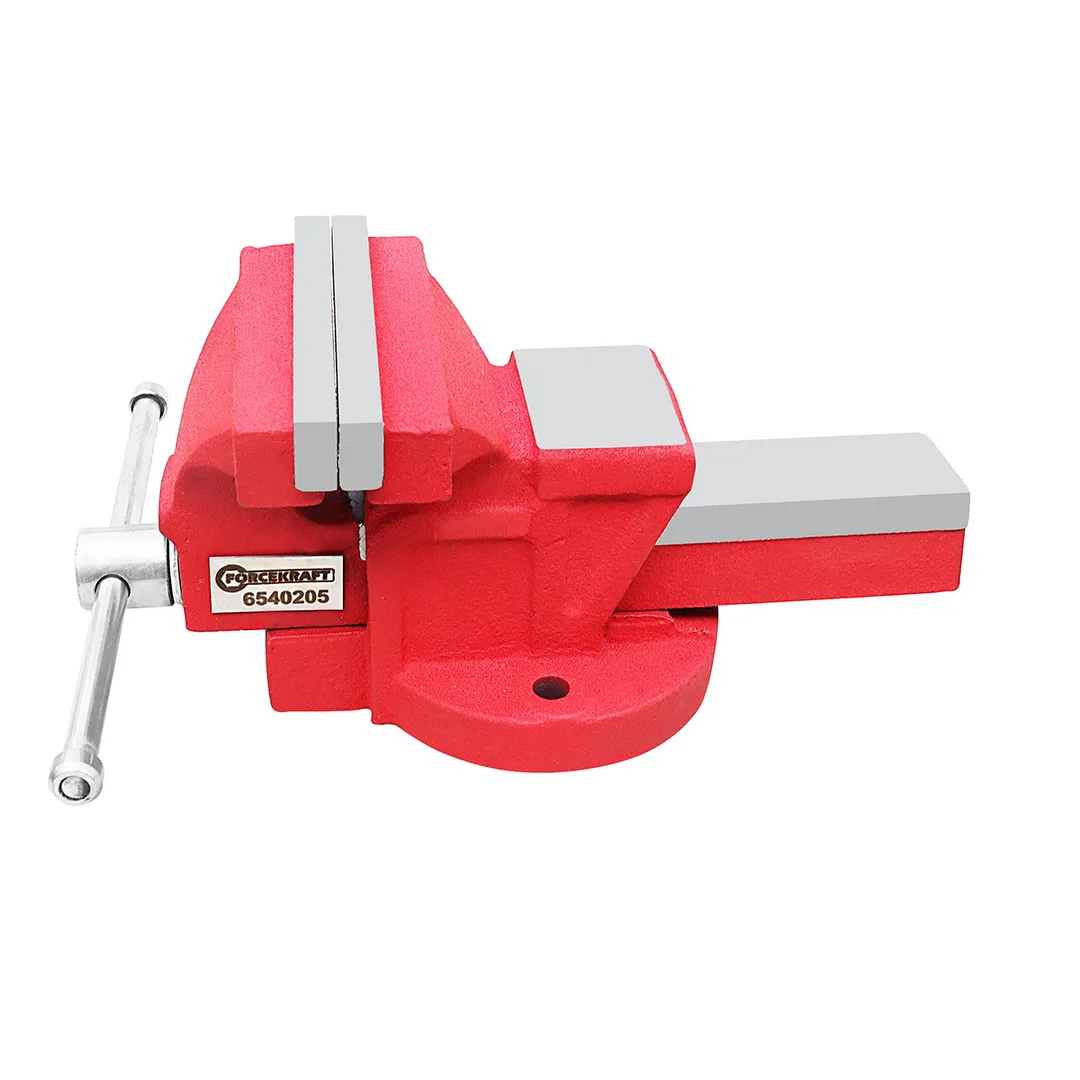 Тиски стальные с наковальней 125 мм ForceKraft FK-6540205