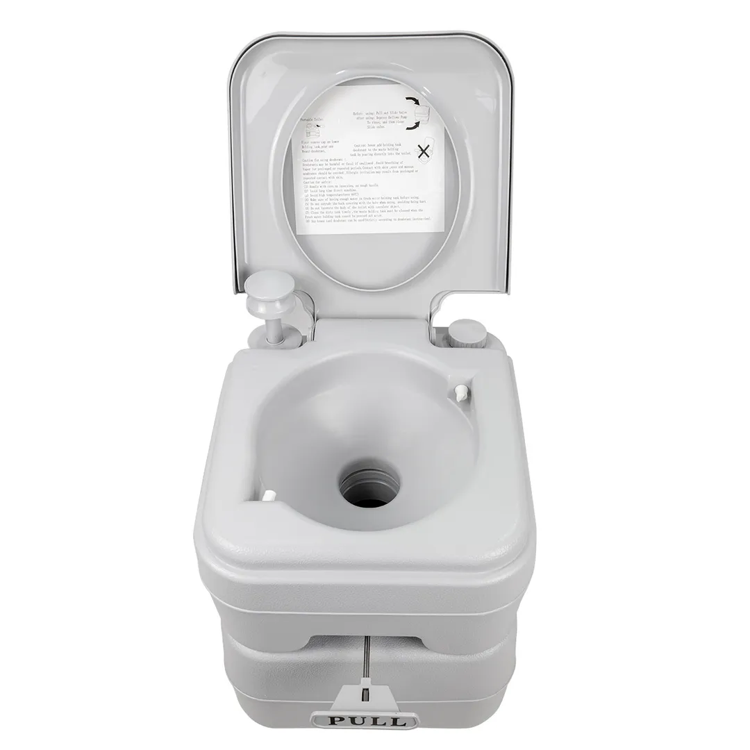 Биотуалет портативный пластмассовый 20 л, высота 420 мм, помпа ISMA ISMA-PT20-2