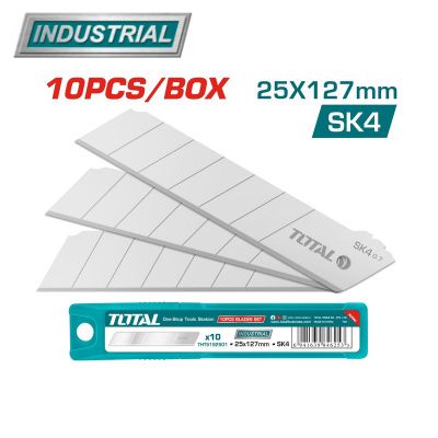 Лезвия 25х127 мм TOTAL THT5192501, 10 шт,