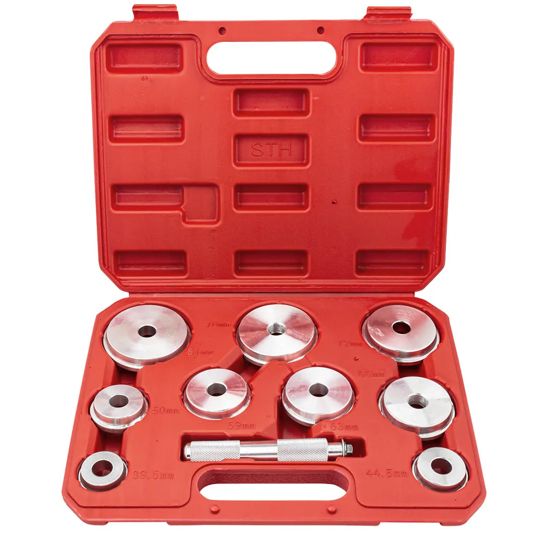 Набор оправок для установки подшипников и сальников 10 пр. RockForce RF-66603A