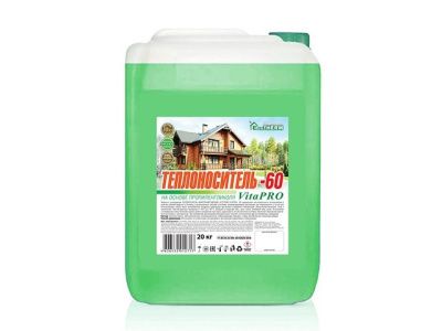 Теплоноситель "Экотерм VitaPro", -60С 20 кг EcoTherm 430212031