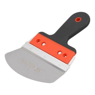 Шпатель полукруглый для ведра из нержавеющей стали 160 мм Yato YT-52320