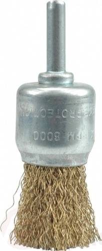 Щётка-крацовка ''Кисть'' 24 мм со стержнем Vorel 06992