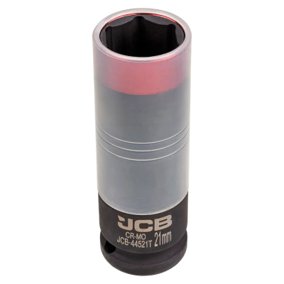 Головка ударная глубокая тонкостенная 1/2'' 21 мм 6-гр JCB JCB-44521T