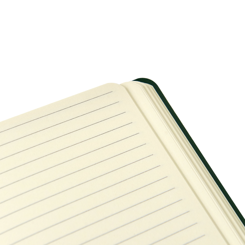 Блокнот "1818-15", А5, 80 листов, темно-зелёный